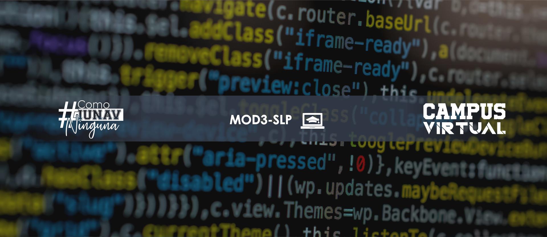 Módulo 3: Sintaxis del Lenguaje de Programación
