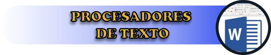 Procesadores de texto